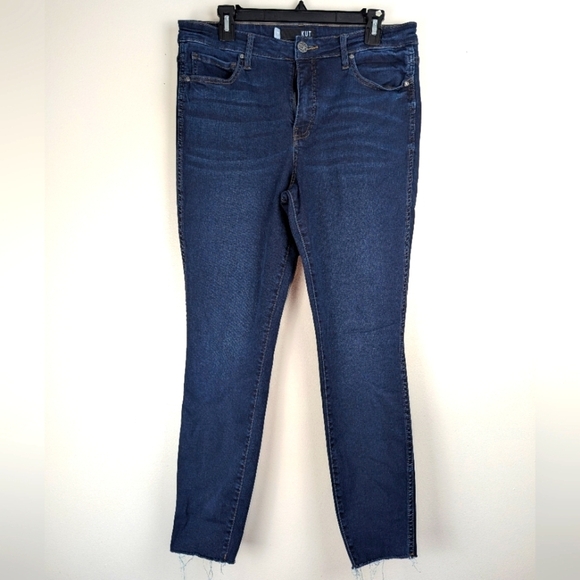 Kut from‎ the Kloth Blue skinny Denim Jeans size 12 - Picture 1 of 9